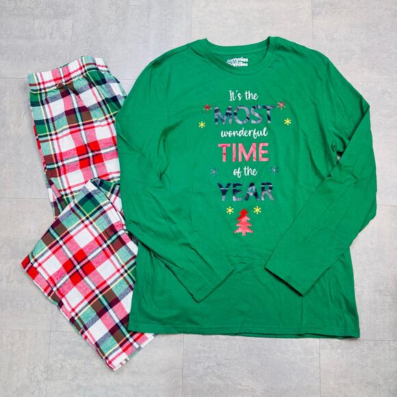 Most Wonderful Time of The Year Matching PJ's Jamies for Families Med, 2X Xmas - Picture 10 of 12